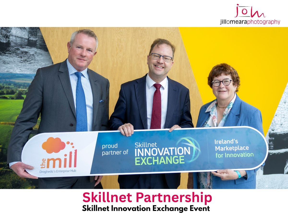 Skillnet Partnership, Skillnet Innovation Exchange Event at The Mill, Drogheda's Enterprise Hub, photographed by Jill O'Meara