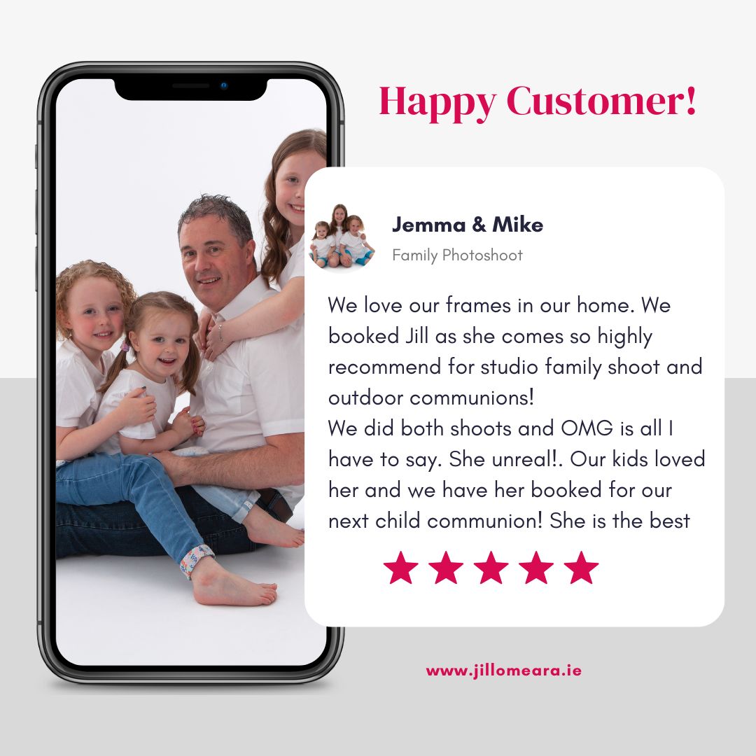 Family review for Jill O'Meara Photography
