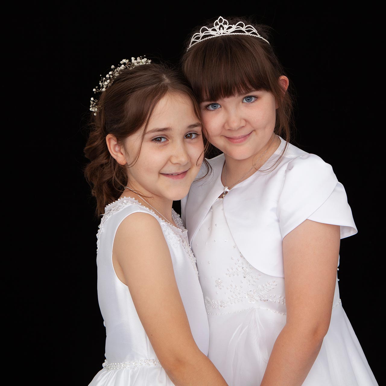 Studio communion family portrait Meath Ireland