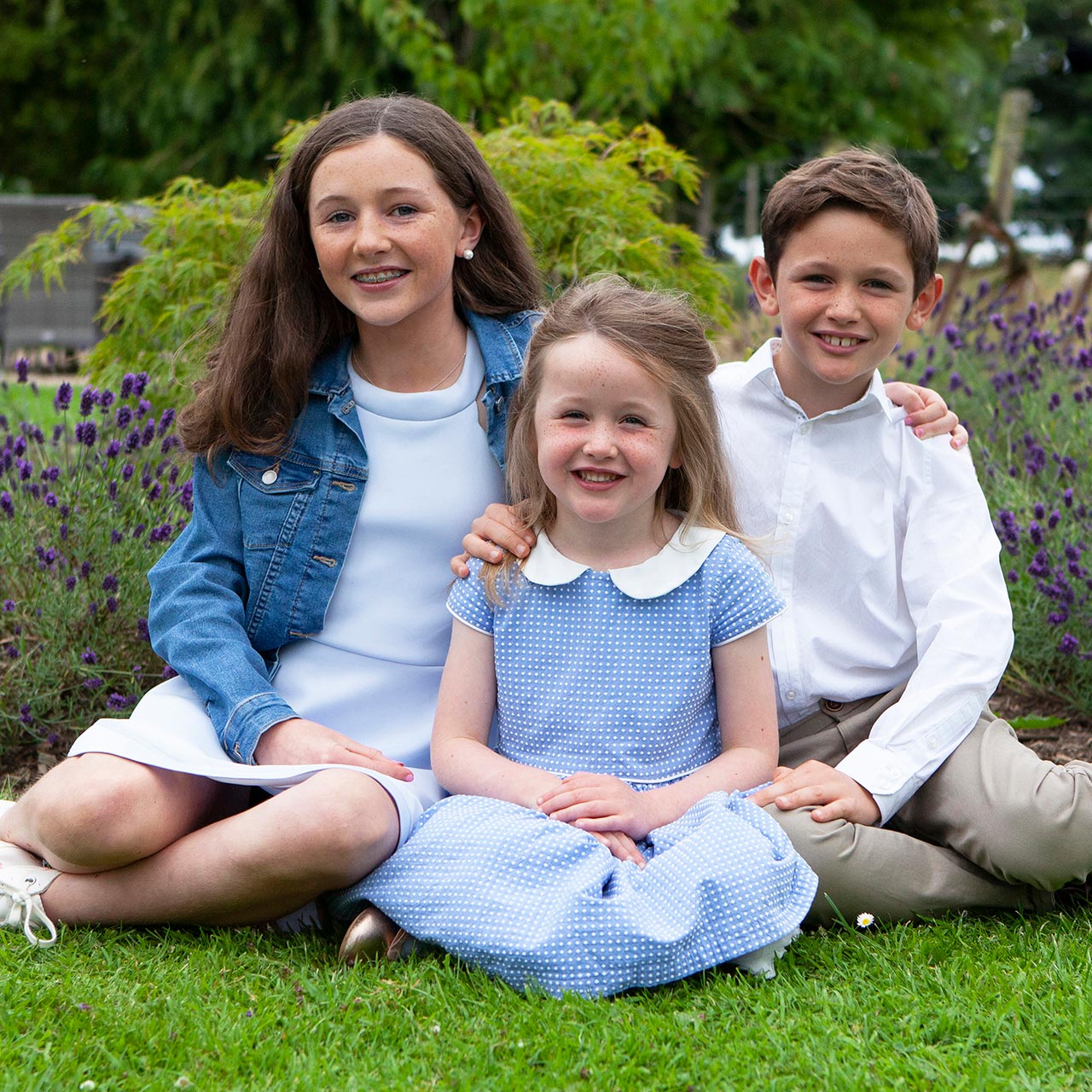 Confirmation family portrait Ireland