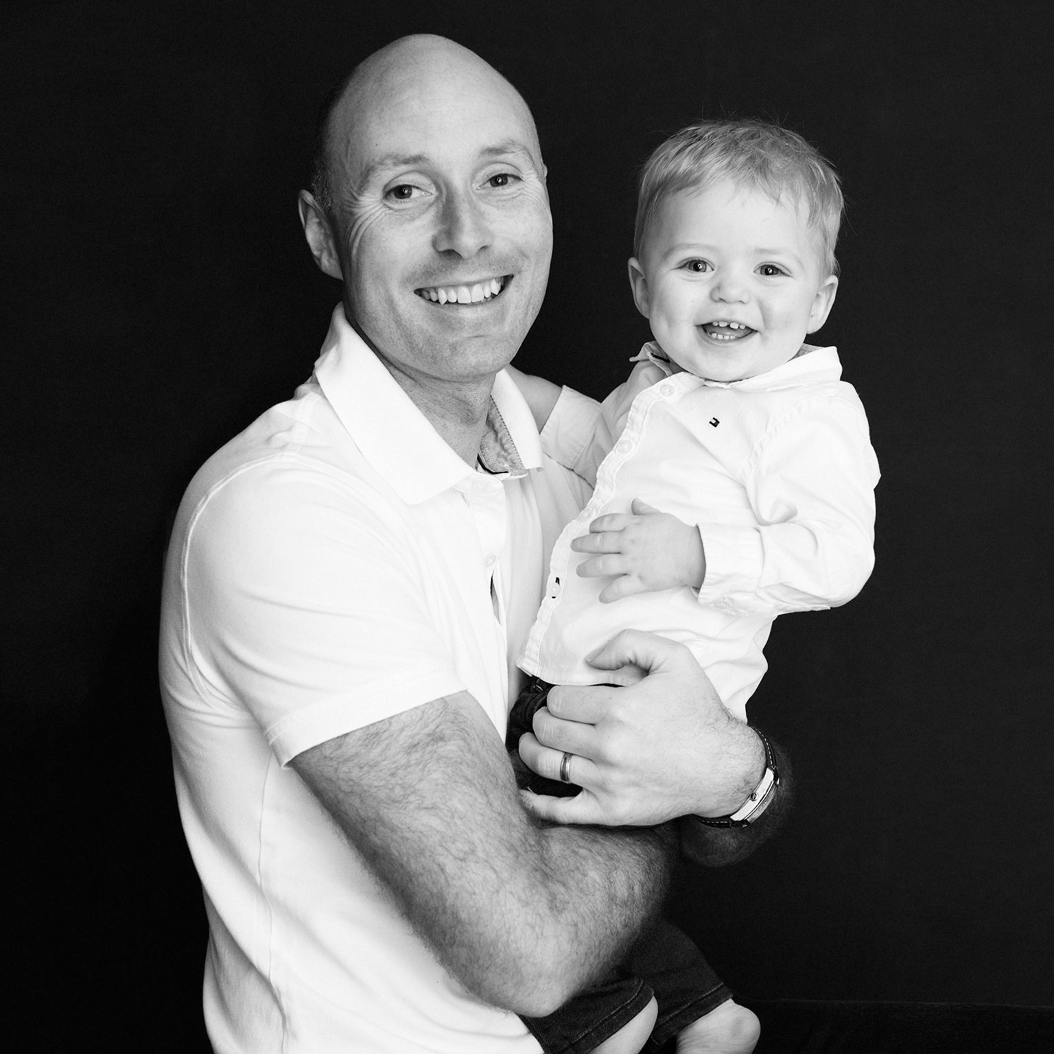 Studio family portrait by Jill O'Meara
